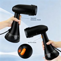 Brosse à vapeur électrique à chauffage rapide de 1500W pour enlever les rides, vêtements de voyage à repasser, vêtements à vapeur portables