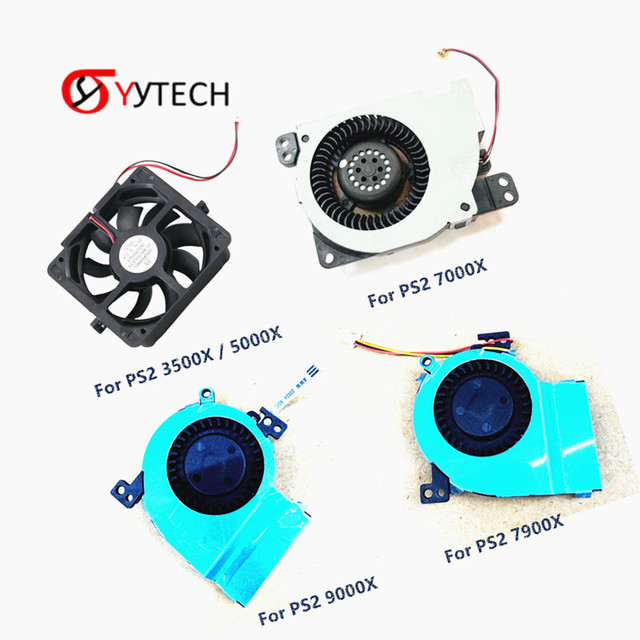 SYYTECH Inner Cooling Fan for PS2 30000 50000 70000 90000 79000 3W 5W Console Cooler Repair Parts
