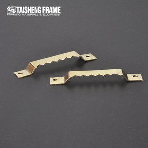 Colgador de marco de imagen de hierro de tamaño grande X0909, 400 Uds., gancho colgante de espejo de diente de sierra, accesorios de marco de tornillo para industria pesada - Product Image 3