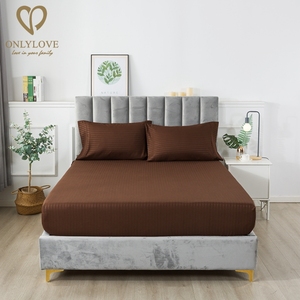 Ropa de cama personalizada de alta calidad, ropa de cama de lino cepillado 1800tc, 4 Uds. - Product Image 2