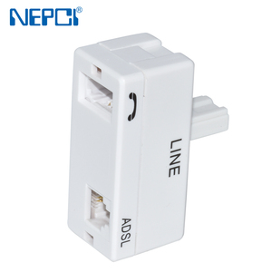 NEPCI Factory UK <span class=keywords><strong>ADSL</strong></span> Spliter 6P2C XJY-CN-09 BT <span class=keywords><strong>ADSL</strong></span> Micro <span class=keywords><strong>Filtre</strong></span> Adaptateur - Product Image 2