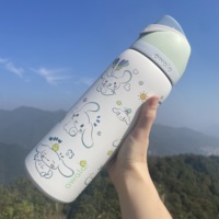 Nouvel Arrivage – Gourde Sportive Isotherme en Acier Inoxydable à Double Paroi de 32 oz, Anti-Fuite, avec Paille et Motifs – Qualité Supérieure