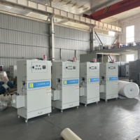 Collecteur de poussière portable 4KW pour poste de travail de soudage, découpe laser, meulage et mélange de poudres