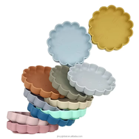Assiette d'apprentissage pour bébé en forme de lion, en silicone de qualité alimentaire sans BPA, avec ventouse puissante antidérapante, facile à nettoyer, 0-4 ans