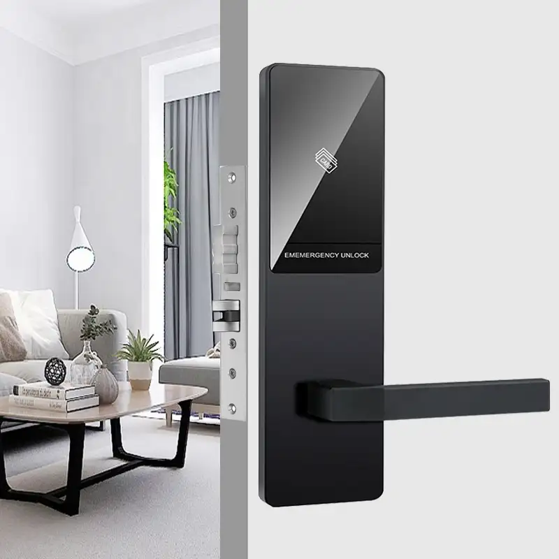 Wholesale Shenzhen Factory Price Electronic Door Handle Lock Smart with Hotel Door Lock System