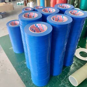 เทปยางมีกาวสีฟ้าแผ่นฟิล์ม Mopp ขนาด0.11มม. เทปรัดเทสลา<span class=keywords><strong>4298</strong></span>ด้านเดียว - Product Image 6