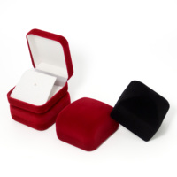 Boîte de présentation de médailles floquées personnalisées HongFa Classic en gros, boîte de rangement de luxe rectangulaire carrée pour emblèmes, badges, broches et bijoux