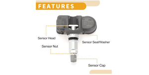 Sensor de presión de neumáticos de 433MHz No.56029400AE Sensor TPMS para Chrysler 300 2009-2014 - Product Image 5