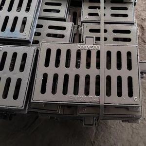 Couverture de drainage de cour en fonte ductile, coulée d'investissement, canal de drainage d'eau, couverture de gouttière en fonte - Product Image 2