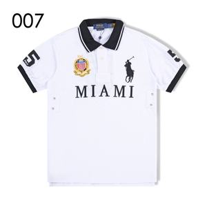 Polos pour hommes 100% coton, logo brodé personnalisé de haute qualité, t-shirts décontractés Ralphes, polos de marque City Laurenes, hauts - Product Image 5