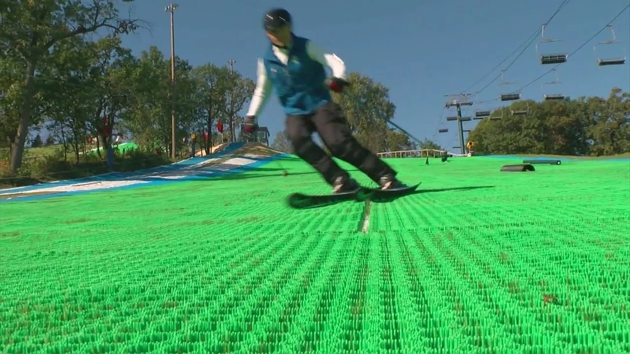 China Factory Dry Ski Slope – PET Material Artificial Ski Slope