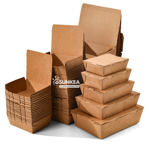 Giấy Dùng Một Lần Bao Bì Thực Phẩm/Dùng Một Lần Lò Vi Sóng Hộp Ăn Trưa - Product Image 3
