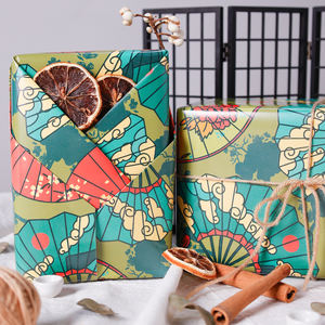 Wholesale 80g Valentine's Day Kraft <b>Paper</b> <b>Tissue</b> 43*300cm Gift Luxury Custom Packaging <b>Wrapping</b> <b>Paper</b> Roll - Product Image 6