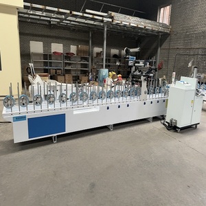 Made in China PVC-Profile <span class=keywords><strong>MDF</strong></span>-Spanplatten Tischler maschine PVC-Profile Lamini maschine - Product Image 2
