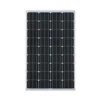 Modules PV monocristallins 12v 18V 36 cellules Panneaux solaires 80w 100w 120w 150w Poly