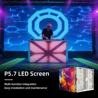 Pantalla LED Recargable Portátil METO para Demostración de Cocina, Pantalla LED con Batería para Demostración de Alimentos al Aire Libre