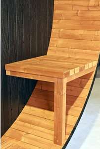 L'évasion ultime dans le jardin : sauna en forme de baril haut de gamme pour 6 personnes avec une fenêtre panoramique spacieuse - Product Image 6