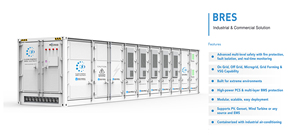 Système de stockage d'énergie solaire LiFePO4 : Conteneur de batterie connecté au réseau pour l'arbitrage et le lissage des pics de consommation - Product Image 2