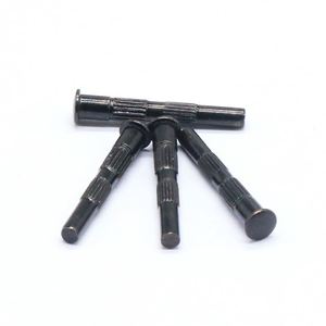 Remaches de Cabeza Sólida de Hierro Galvanizado Negro de 3mm, 4mm, 5mm, Resistentes, Estándar ISO, Tamaños Personalizables, Industriales, Estructurales SaiTong - Product Image 2