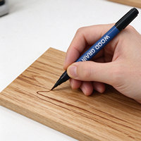 Marqueur de retouche pour meubles en bois, stylo de peinture pour réparer les rayures, marqueur de restauration du grain du bois pour surfaces en bois