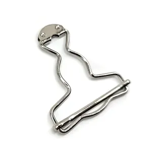 中国工厂批发金属吊带扣可调滑块矩形扣外套织带滑杆扣