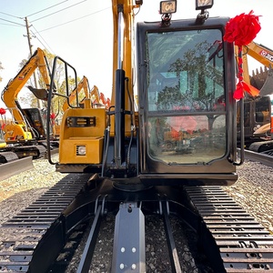 Excavatrice SANY SY95 d'occasion en gros, modèle 2023, poids opérationnel de 9,5 tonnes, capacité de la benne de 0,4 m, prix bas, moteur Isuzu - Product Image 5