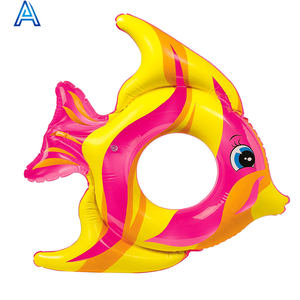 Impression personnalisée logo beau jouet anneau de bain gonflable <span class=keywords><strong>PVC</strong></span> de haute qualité <span class=keywords><strong>pas</strong></span> <span class=keywords><strong>cher</strong></span> flotteur d'eau de piscine <span class=keywords><strong>tube</strong></span> de bain - Product Image 3