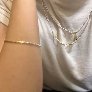 Ensemble de Bijoux Fins de Luxe pour Femme, 100% Véritable Argent <span class=keywords><strong>Sterling</strong></span> 925, Géométrique Vintage, Perles Argentées et Dorées, Colliers et Bracelets - Product Image 6