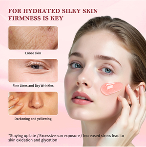 Crème hydratante pour le visage à la gelée de collagène PDRN, collagène <span class=keywords><strong>marin</strong></span> hydrolysé PDRN, crème hydratante raffermissante pour le visage, anti-âge, réparation de la peau - Product Image 2