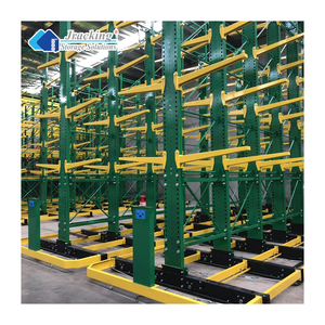 Tự động điện hướng dẫn đường sắt loại điện thoại di động Pallet Kệ hệ thống thép kho lưu trữ - Product Image 1