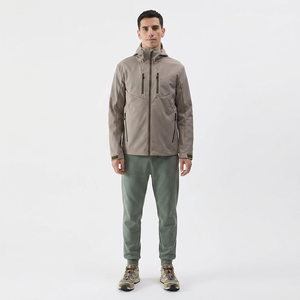 Best Selling Finer Threads <b>Canvas</b> Waterproof Hooded Vintage Style <b>Men</b> Softshell <b>Jacket</b> 2026 Custom Size Color OEM Service - Product Image 1