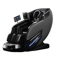 Sillón de Masaje Eléctrico de Lujo Multifuncional con Gravedad Cero, Riel SL, Activación por Voz, Masaje Mecánico 4D con Manos y Calefacción Corporal Completa
