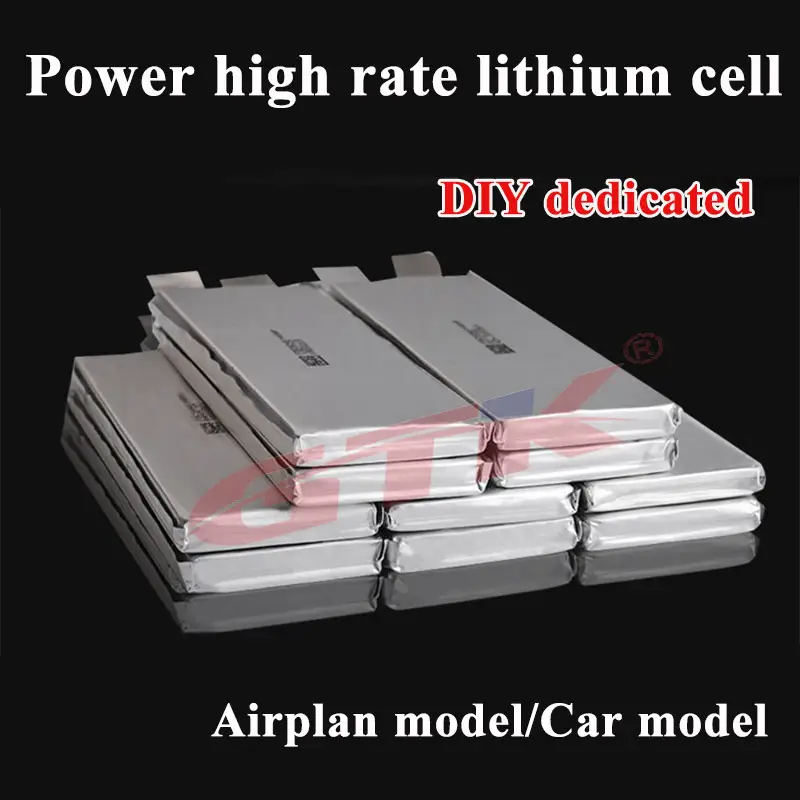 10pcs 25-50C lipo batería de 3,7 v 3500mAh-5200mAh batería para 4s 5s 6s 3500mah de la batería rc helicóptero, coche rc tanque 11,1 v 14,8 v