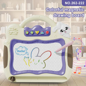 Individuell gestaltbare Kunststoff-Zeichentafel für Kinder, magnetische Schreibtafel, Graffiti-Tafel für Kleinkinder, pädagogisches Kunst-Magnetspiel - Product Image 2