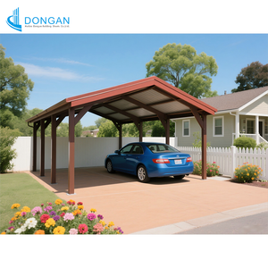 Phổ biến di động sẵn sàng thực hiện kháng gió Modular thép kim loại bãi đậu xe nhà để xe xe đổ carport - Product Image 2