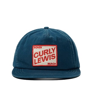 Casquette Snapback à 5 panneaux à visière plate OEM, broderie personnalisée, logo personnalisé, chapeau en coton - Product Image 3