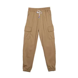 6 Colors Customize High Quality Street Style Casual Wear Multi-Pocket Cargo Pants For Women