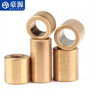 Casquillo de latón impregnado con aceite Hoayrce de 3, 4, 5, 6, 8, 10, 12 mm, rodamiento resistente al desgaste para maquinaria general, ajuste por presión - Product Image 2