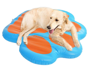 Hondenzwembad Float, opblaasbare honden drijvende rij bed Hondenzwembad Float, opblaasbare honden drijvende rij bed