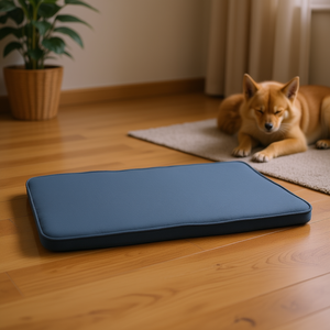 Tappetino per Animali Yommy 80x120x5cm, Materassino in Schiuma Blu per Cani e Gatti - Product Image 2