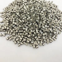 Granulés de zirconium de marque MSGP à forte demande, pureté de 99,95 %, taille 2,4x3mm/3x3mm/6x6mm, microstructure/uniformité de couleur/médical/oxyde