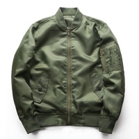 Blouson Bomber Homme Printemps-Automne 2026 Léger Ample avec Fermeture Éclair et Badge, Décontracté, Respirant, Grande Taille, Tendance pour l'Extérieur