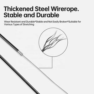 Fabriek Groothandel Kern Lengte 1.7M Dik Staaldraad Duurzame Fietsremkabels Antivries Fiets Voor/Achter Remkabel - Product Image 2
