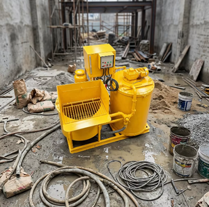Mezcladora de Cemento de Doble Motor de Primera Calidad con Suministro Automático de Agua para la Construcción - Product Image 4