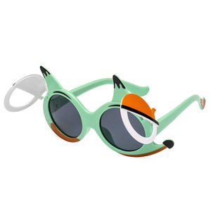 Venta al por mayor de los niños de dibujos animados <span class=keywords><strong>gafas</strong></span> de sol lindo polarizador niños y niñas Flip cubierta de sombra <span class=keywords><strong>gafas</strong></span> - Product Image 3