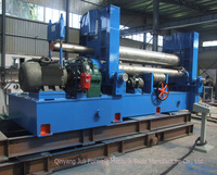 Machine à cintrer les tôles hydraulique universelle à trois rouleaux W11S personnalisée pour tôles de 3 rouleaux
