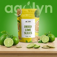 Citron vert déshydraté pour cocktails