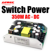 Alimentation d'amplificateur 350W avec module d'alimentation à double commutation 24V/36V/48V pour sortie principale et 12V/2A pour carte auxiliaire