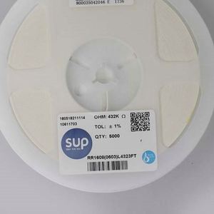 Whole Sale RR1608 0603L4323FT 0603 1608 Resistors Chip Resistors SMD Resistors 432Kohm 1% 1/10W Thick Film Resistor - Product Image 1