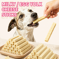 Friandises saines pour chiens : viande fraîche, jaune d'œuf, fromage et viande séchée pour le soin de la peau et du pelage, sac refermable de 1 kg